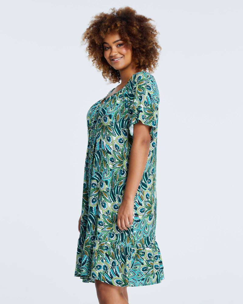 Peacock Dress Print